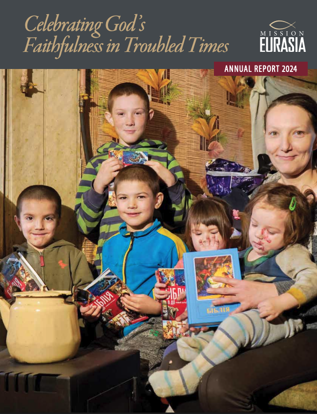 2024 Mission Eurasia Annual Report cover